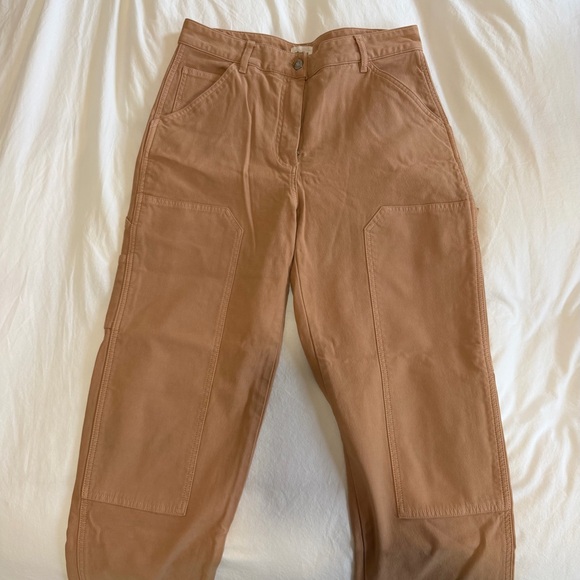 Aritzia Pants - Aritzia Women's Straight Leg Utility Pants - Brown